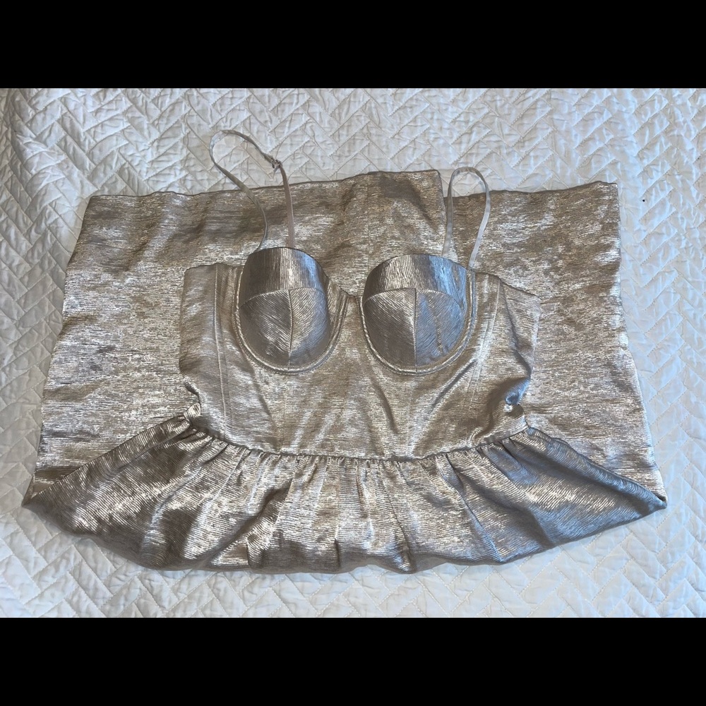 Moda international bustier dress